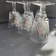 6 Verres à eau – Cristallerie de Lorraine à Lemberg (1925-1997)