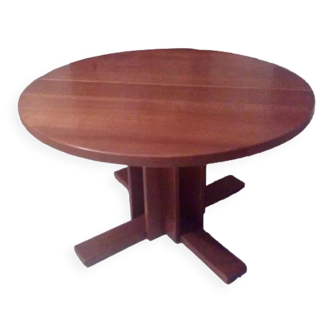 Solid elm table regain