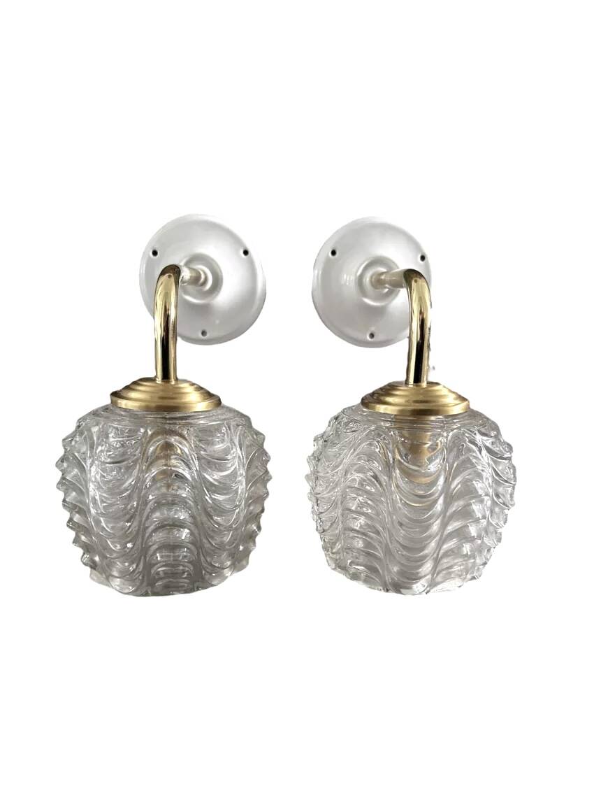 Pair of vintage wall sconces