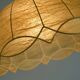 very beautiful mid century modern cocoon PENDANT LIGHT 1970s