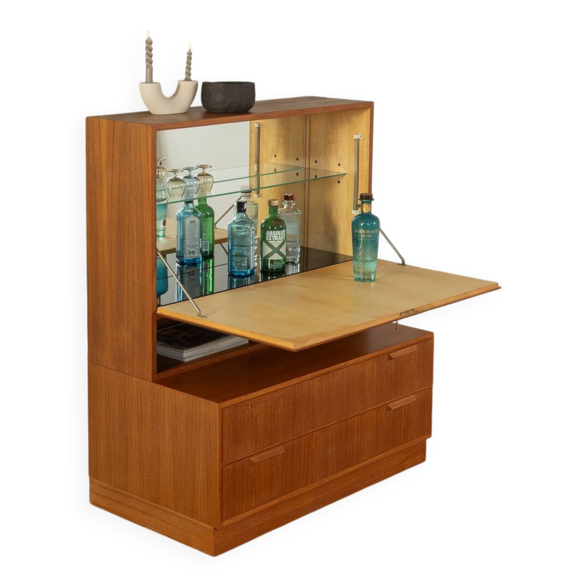 1960s bar cabinet, DeWe