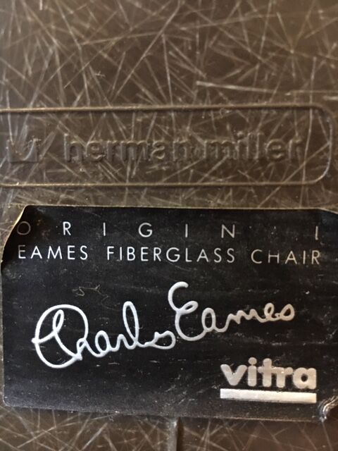 Series of 4 chairs DSX Charles Eames for Herman Miller, 1970