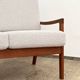 Mid Century Modern 3-Seat Sofa, Ole Wanscher for France & Son, Senator Teak, Danish Design Couch