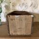 Wooden craft box