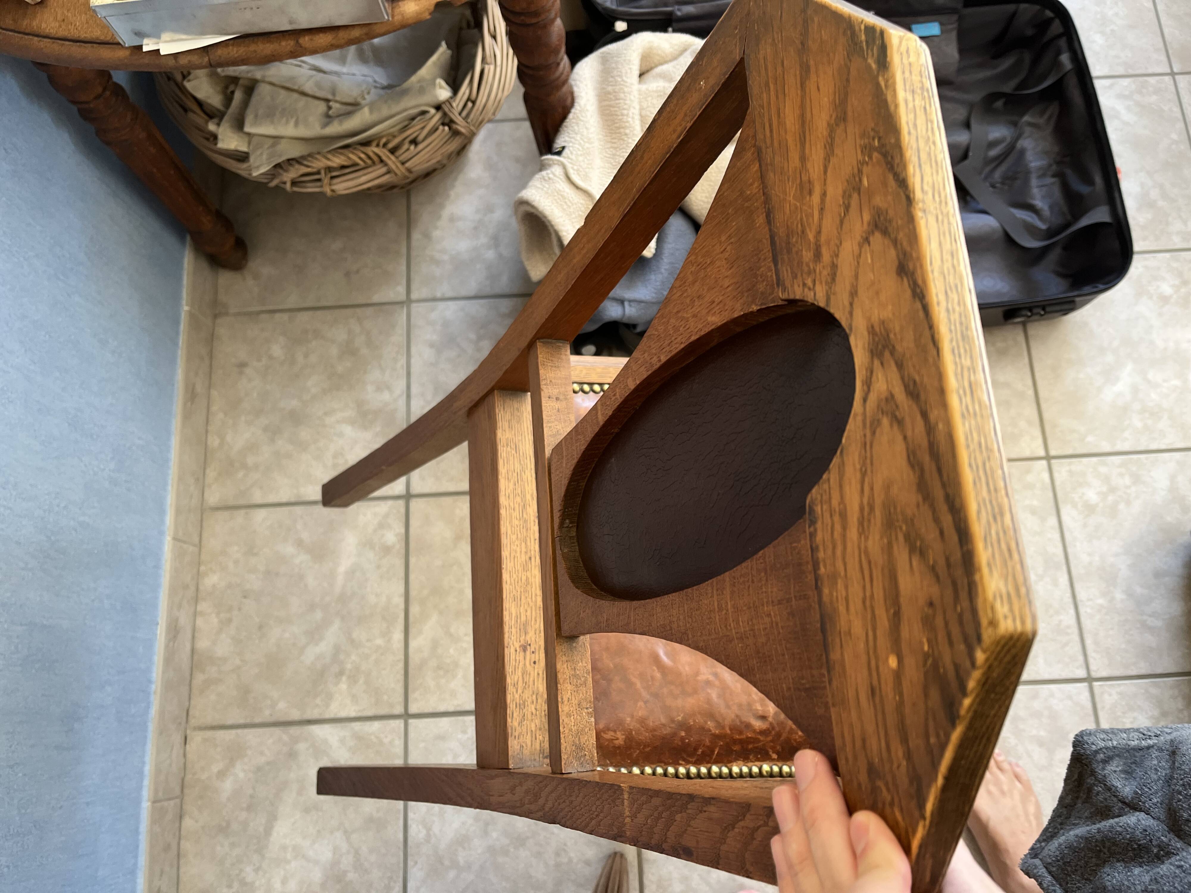 Paire de chaise 1930 art déco