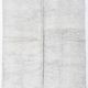 Tapis marocain 100% laine bleu et blanc 136x211 cm