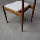 Set of six Alfred Hendrickx Model 500 dining chairs in Rosewood,
