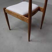 Set of six Alfred Hendrickx Model 500 dining chairs in Rosewood,
