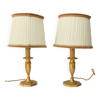 Paire de lampes