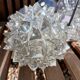 Chandelier, vintage waterfall suspension