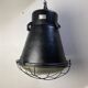IMPRESSIVE VINTAGE POLISH INDUSTRIAL XXL SUSPENSION LIGHT