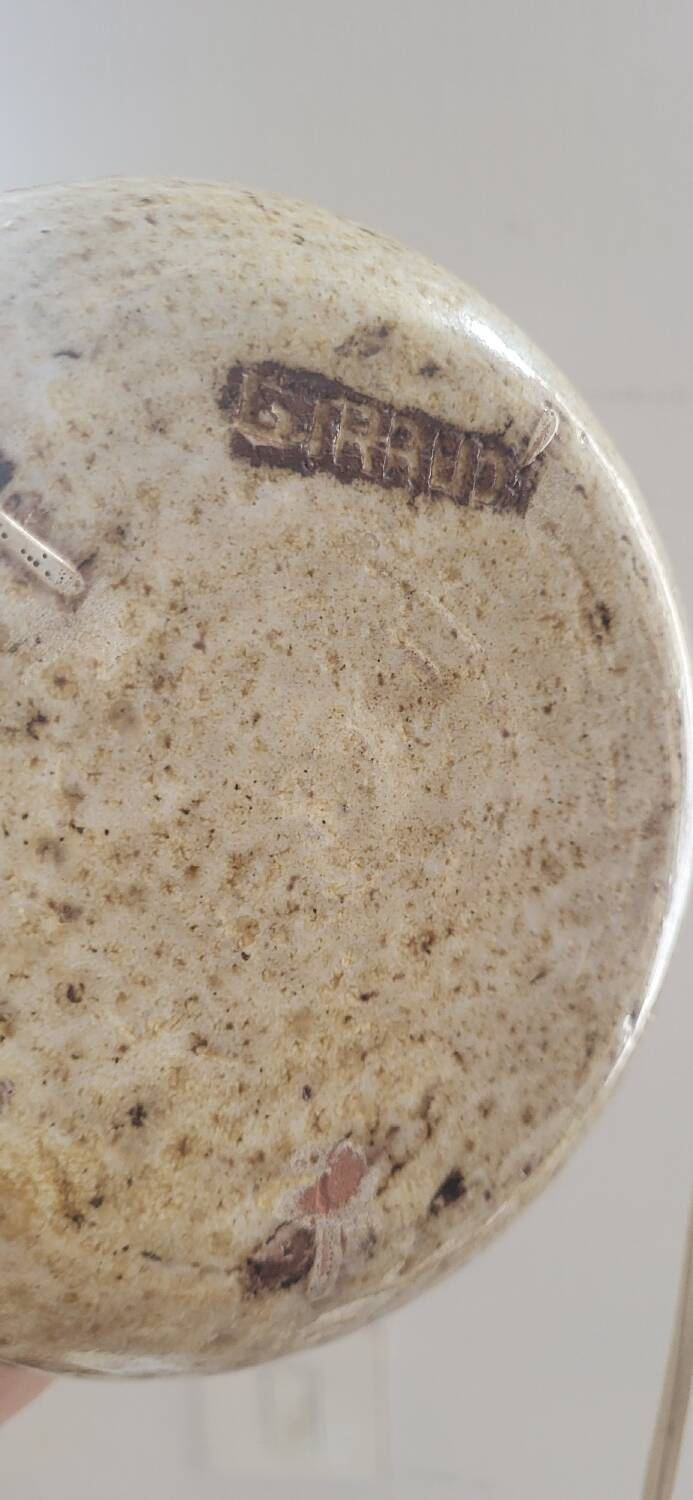 Marcel Giraud ceramic lamp