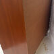 Vintage shoe cabinet with tapered legs