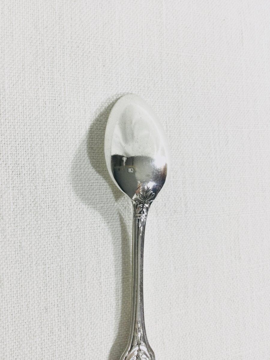 6 mocha spoons Christofle