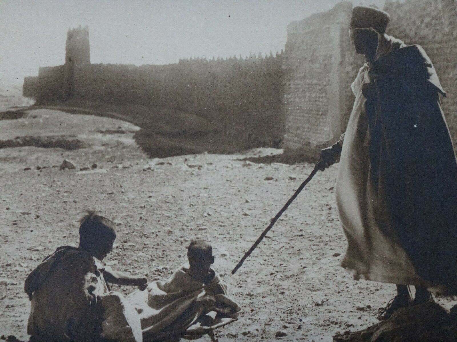 Orientalist photo René Prouho Figguig Morocco East Africa 30cmx23cm