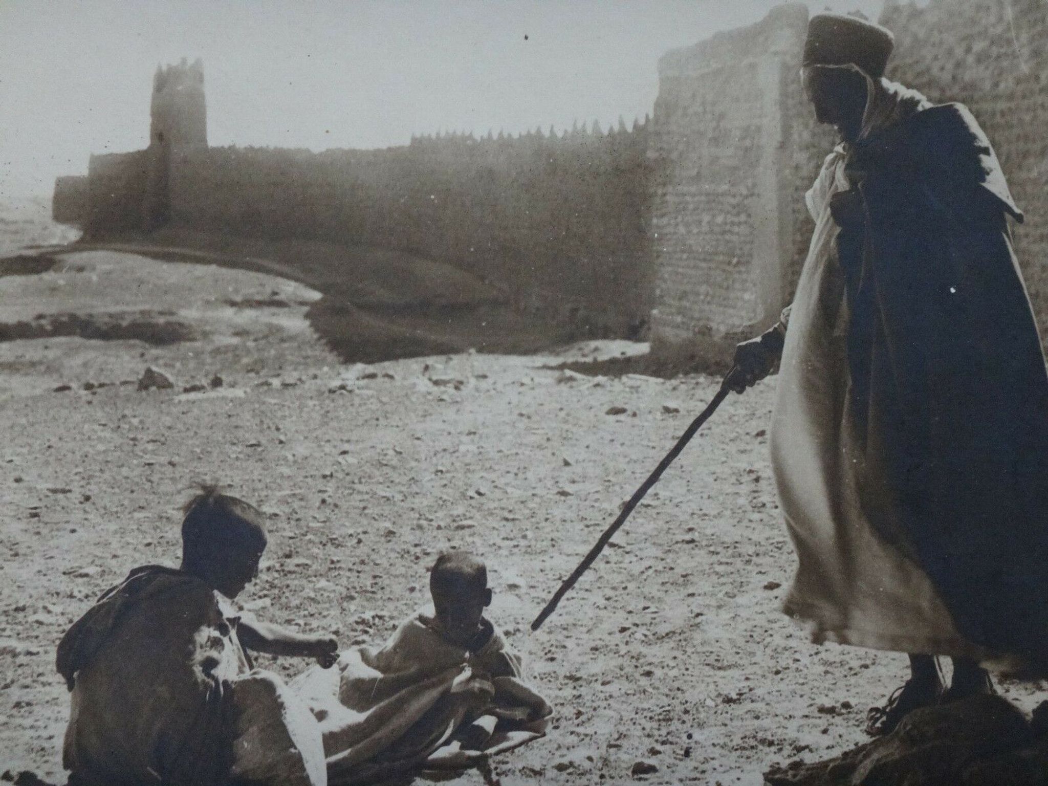 Orientalist photo René Prouho Figguig Morocco East Africa 30cmx23cm