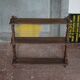 Vintage wall shelf, wooden furniture, living room, kitchen