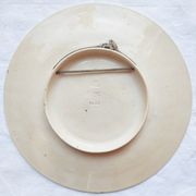 Plat décor Geishas faïence anglaise Bretby