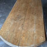 Old wooden table with folding flaps