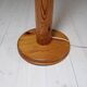 Modern sculptural Scandinavian floor lamp in pine by Uno Kristiansson, Sweden 1970s