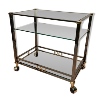 Belgochrom serving cart. Vintage 80s