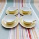 4 tasses Ceranord Trianon