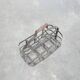 Vintage metal bottle rack
