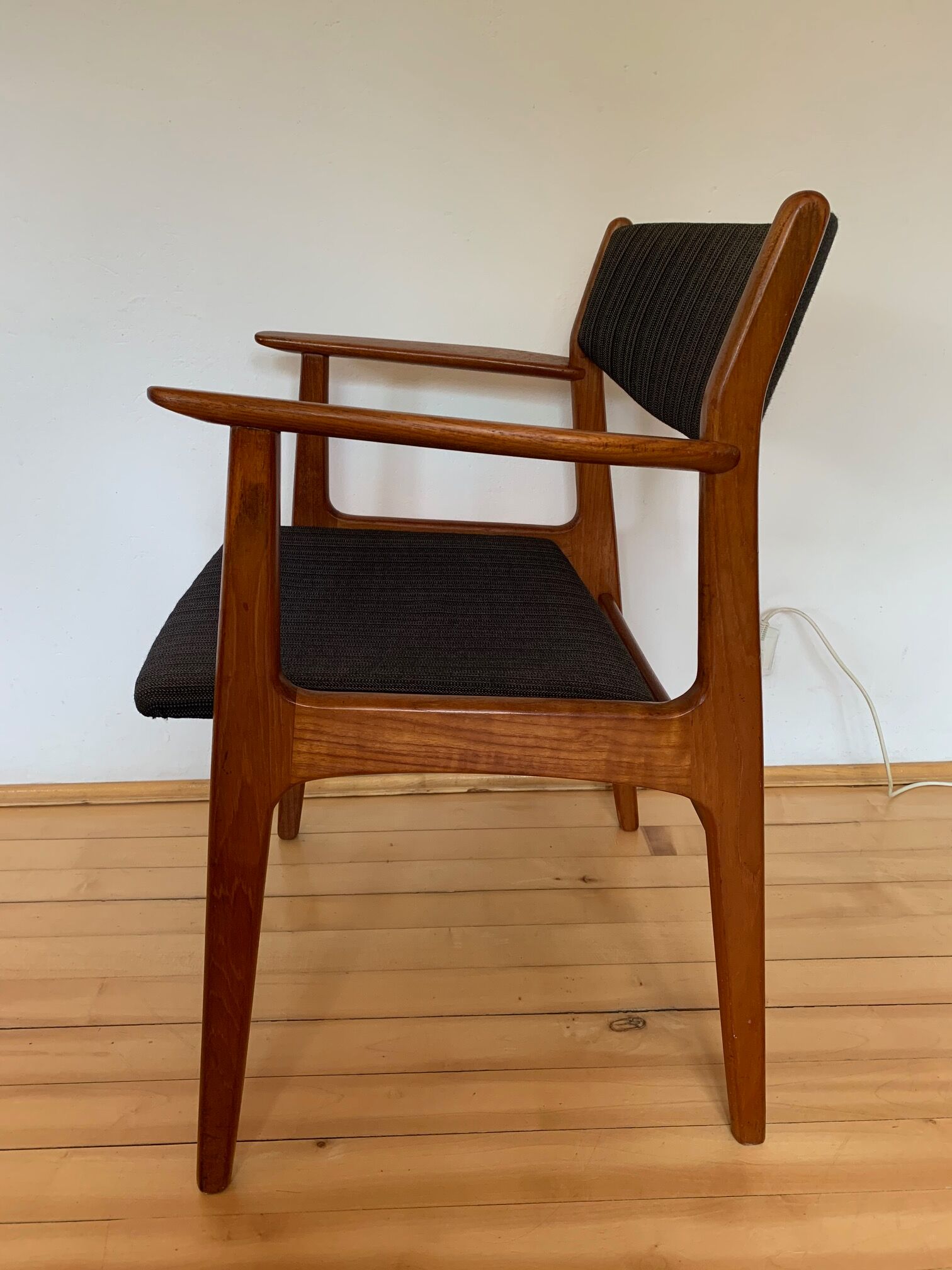 Designer chair Henning Kjærnulf, Soro Stolefabrik, Denmark, 1960s