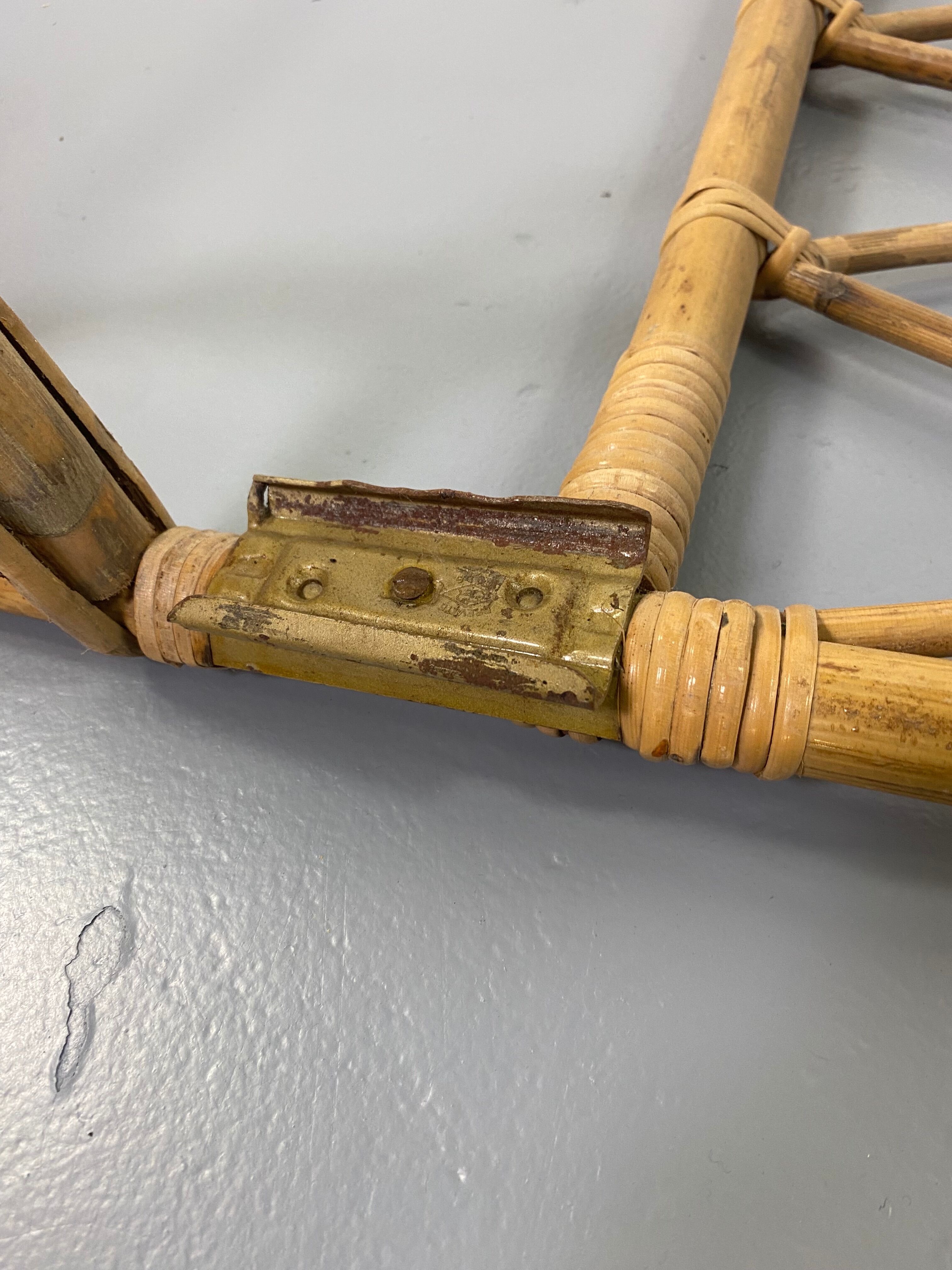 Bamboo headboard and legs