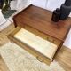 Vintage chest of drawers compass feet