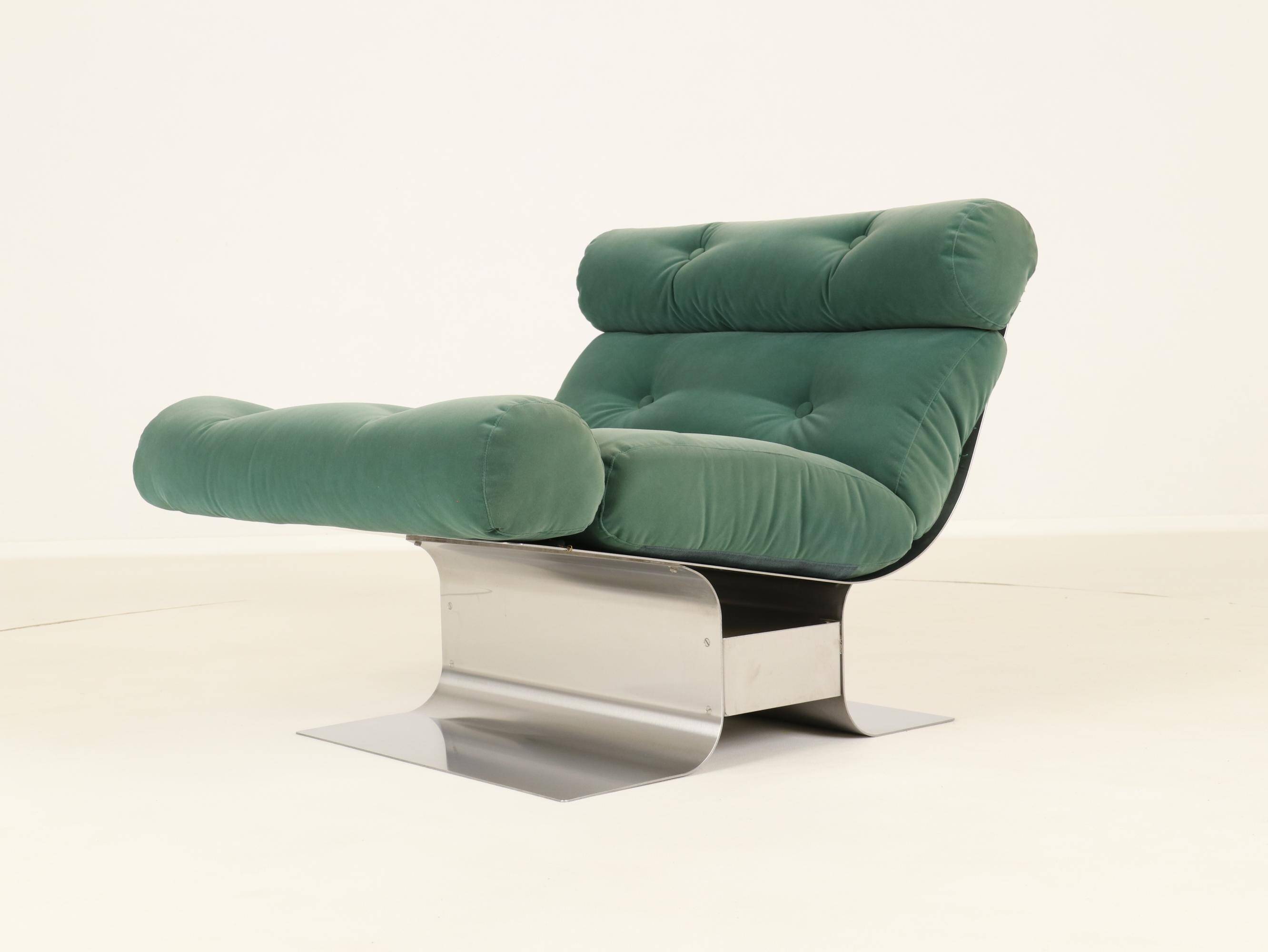 Rare Lounge Chair by François Monnet for Kappa, France, 1970s