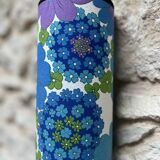 Vintage blue portable lamp