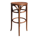 Tabouret de bar en bois courbé (style Thonet)