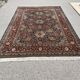 Persian rug, isfahan in wool and silk