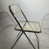 Pair of folding "Plia" chairs by Giancarlo Piretti (1960s)