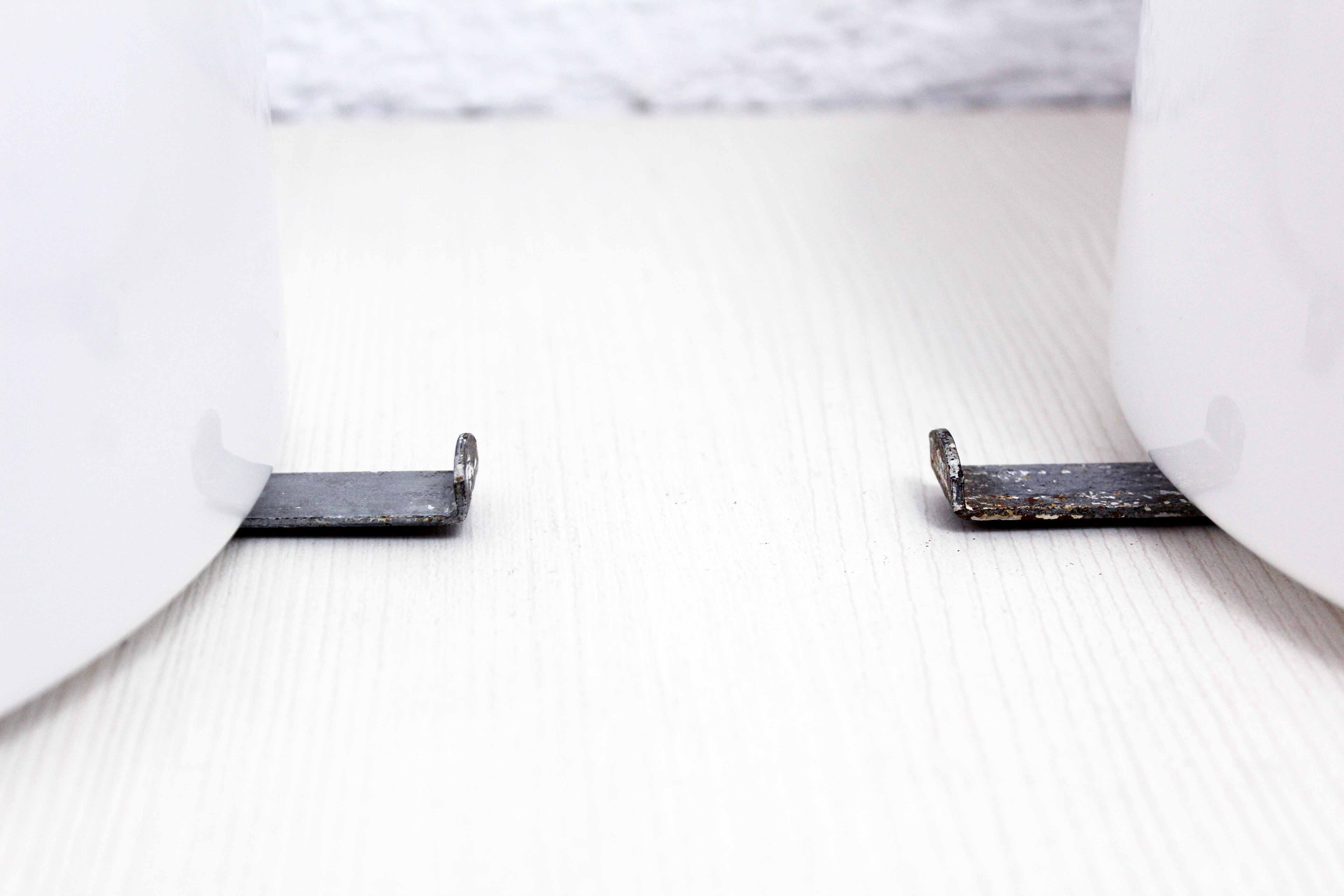 Pair of ceiling lamps Hamolite 1930