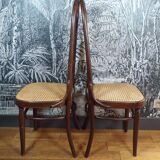 Paire de chaises Thonet 207R en bois courbé