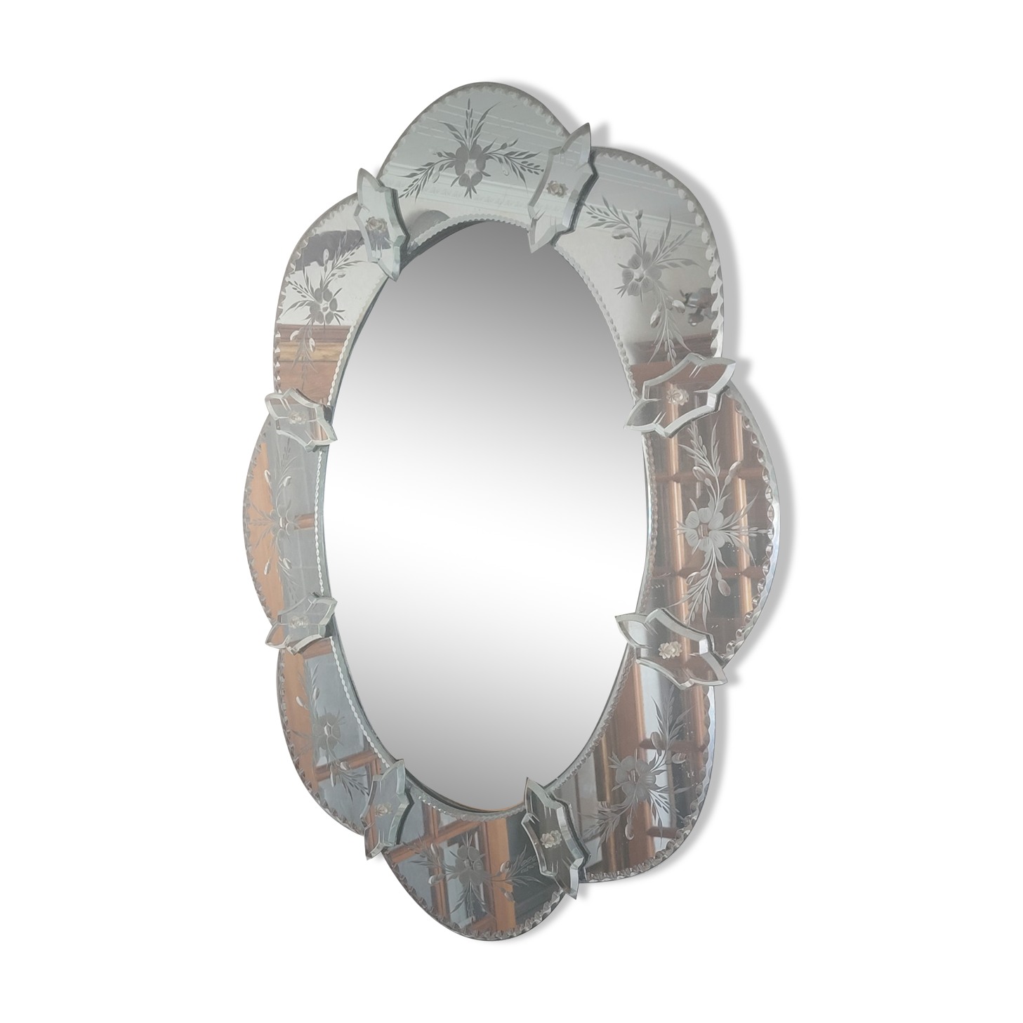 Venetian style mirror