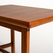 Teak side table produced by Alberts, 1967