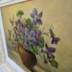 Tableau ancien de fleurs