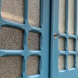 Glass-glazed Parisian wardrobe 1950