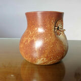 “hibou” stoneware pot cover from the 50s and 60s