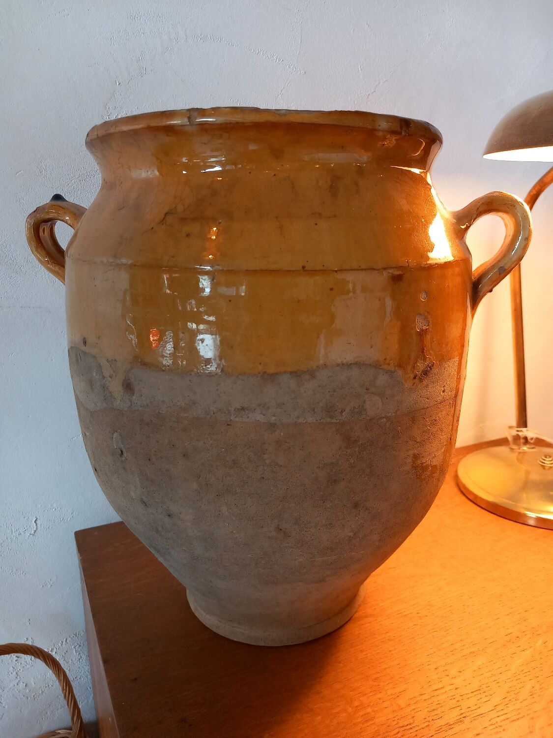 Confit pot/grease pot. old .19th. south west