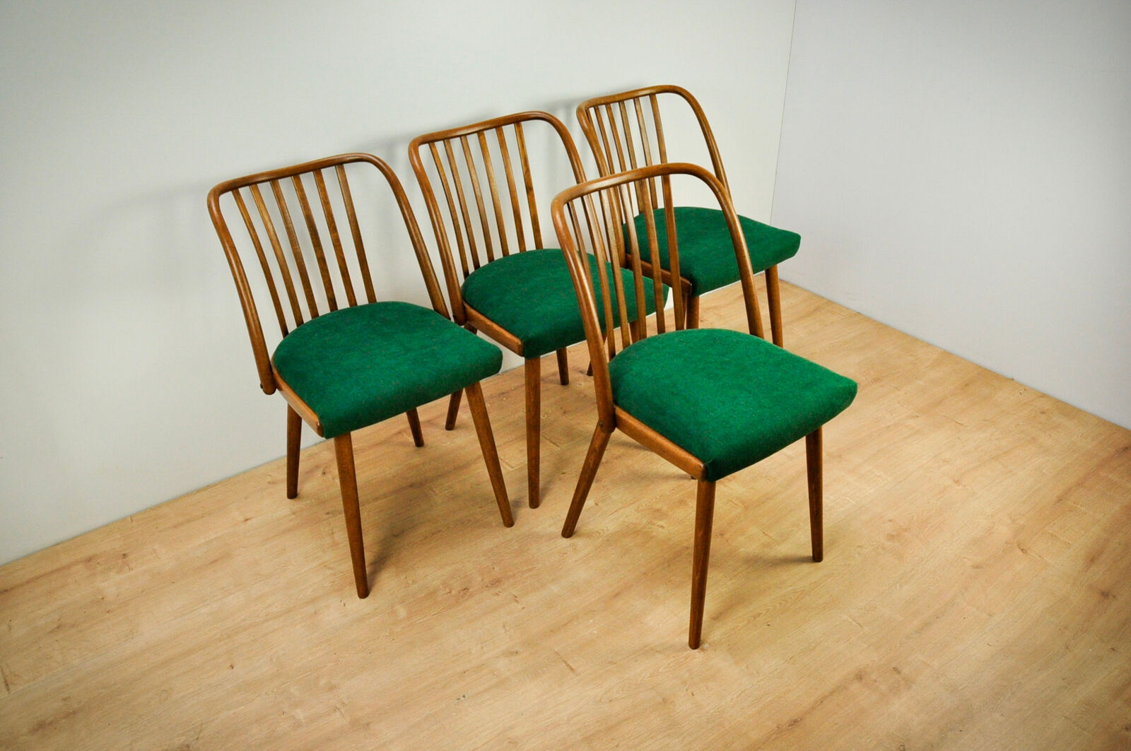 4 chairs by  Antonin Suman for Ton 1960