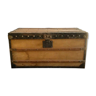 Twentieth century old travel trunk