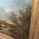 Oil on canvas painting rural scene Paul Astier