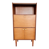 Wood veneer secretary from the 1970s.
