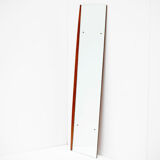 Scandinavian vintage rectangular teak mirror, 1960