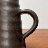 Carafe vase from German studio pottery from the mid-century by Petra, 1960s.