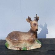 Cerf boîte céramique